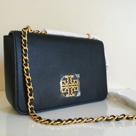 Tory Burch Handbags - Tory Burch BRITTEN LARGE ADJUSTABLE SHOULDER BAG